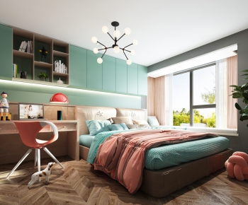 Nordic Style Bedroom-ID:527931393