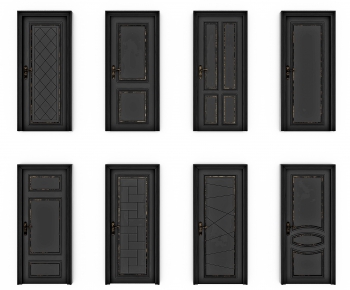 Simple European Style Single Door-ID:198519263