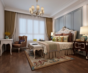 European Style Bedroom-ID:317702365
