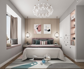 Nordic Style Girl's Room Daughter's Room-ID:894894656