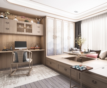 Japanese Style Study Space-ID:758415881