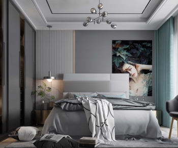 Nordic Style Bedroom-ID:879094738