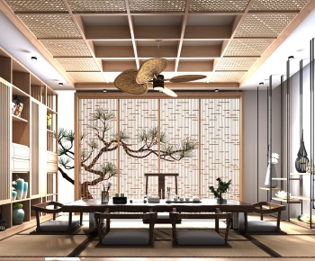 New Chinese Style Tea House-ID:307780746