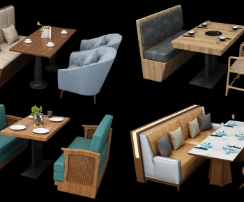 Modern Dining Table And Chairs-ID:627160181