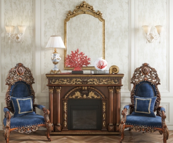 European Style Fireplace-ID:192022428