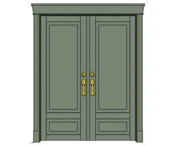 Modern Double Door-ID:408519111