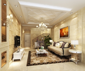 Classical Style A Living Room-ID:228179673