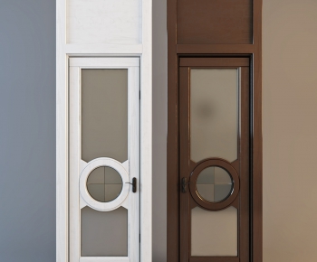 European Style Solid Wood Door-ID:549049251
