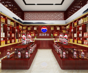 Chinese Style Retail Stores-ID:331808771