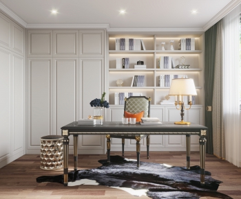 Simple European Style Study Space-ID:920261561