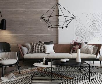Nordic Style Sofa Combination-ID:824990319