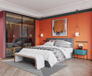 Modern Bedroom-ID:729862577