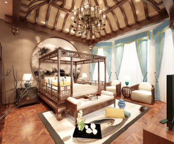 New Chinese Style Guest Room-ID:854127668