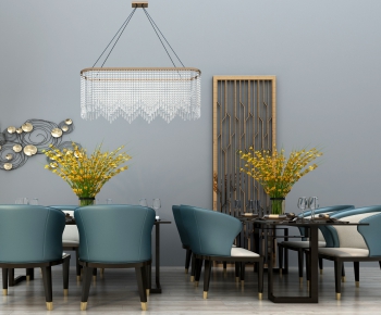 Modern Dining Table And Chairs-ID:589255325