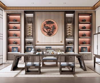 New Chinese Style Tea House-ID:245360273