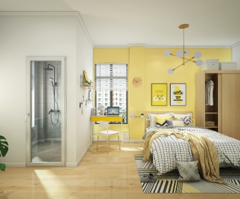 Nordic Style Bedroom-ID:374004843