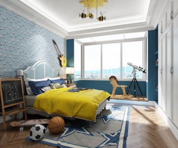 American Style Boy's Room And Son's Room-ID:617106614