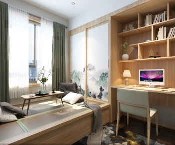 New Chinese Style Study Space-ID:775489122
