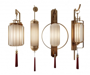 New Chinese Style Wall Lamp-ID:835877665