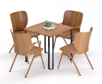 Modern Dining Table And Chairs-ID:135794431