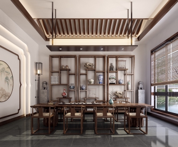 New Chinese Style Tea House-ID:107659568