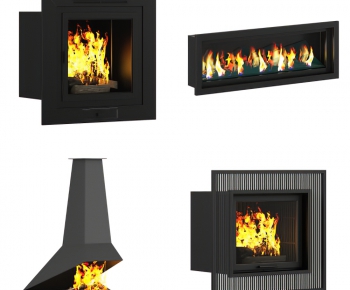 Nordic Style Fireplace-ID:706650952