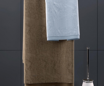 现代毛巾毛巾架组合-ID:195781912