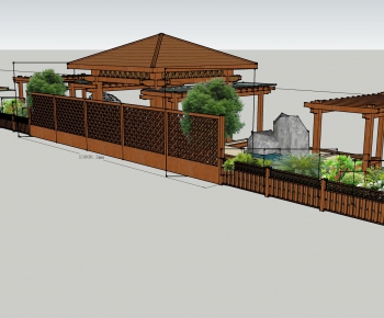 New Chinese Style Courtyard/landscape-ID:952071595