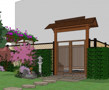 New Chinese Style Courtyard/landscape-ID:253874755