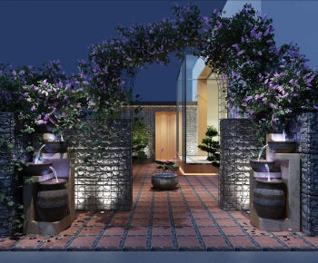 Modern Courtyard/landscape-ID:897802247