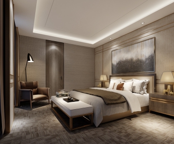 New Chinese Style Bedroom-ID:858984229