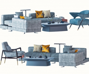 Simple European Style Sofa Combination-ID:878914876