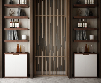 New Chinese Style Bookcase-ID:203462163