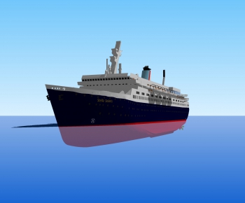 现代船模型-ID:129552981