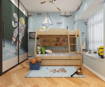 Nordic Style Children's Room-ID:577430226