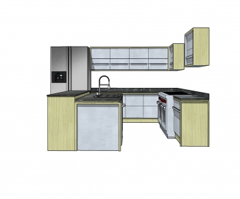 Modern Kitchen Cabinet-ID:658582211