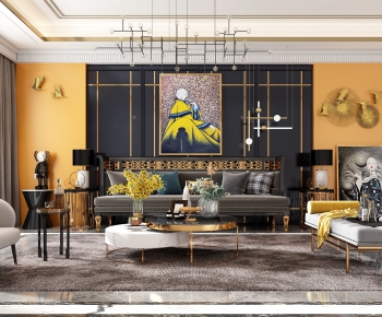 Post Modern Style A Living Room-ID:422619876