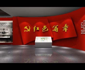 New Chinese Style Exhibition Hall-ID:803274697