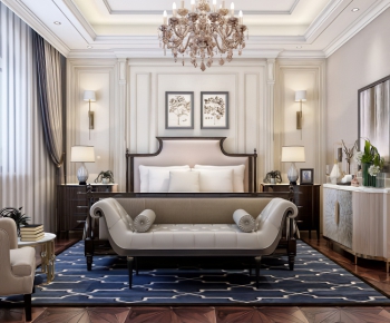 American Style Bedroom-ID:545637461