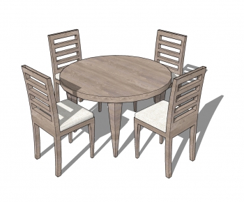 Modern Dining Table And Chairs-ID:972918519