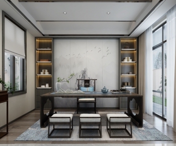 New Chinese Style Study Space-ID:686798744