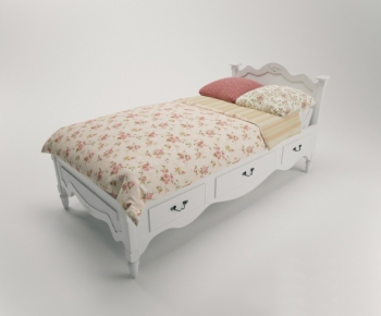 European Style Child's Bed-ID:399247944