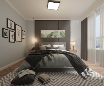 Nordic Style Bedroom-ID:298640193