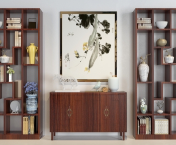 Chinese Style Decorative Cabinet-ID:889817144