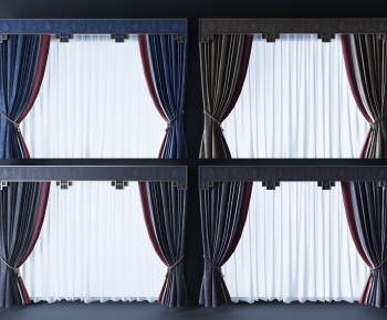 New Chinese Style The Curtain-ID:129463784
