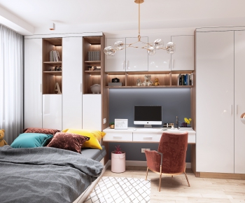 Nordic Style Bedroom-ID:157024847