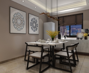 Modern Simple Style Dining Room-ID:500274844