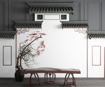 New Chinese Style Building Component-ID:211438738
