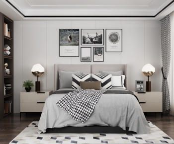 Nordic Style Bedroom-ID:988416367