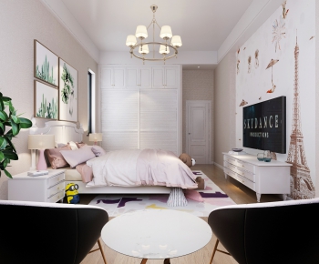 Nordic Style Girl's Room Daughter's Room-ID:982339247